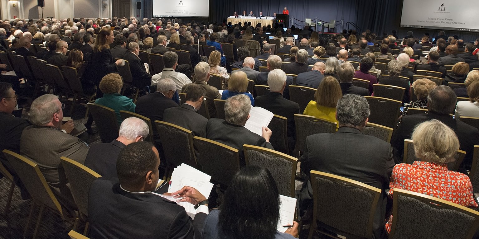Image of American Law Institute (ALI) gathering