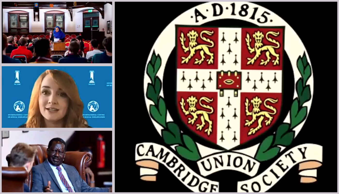 International Centre on Sexual Exploitation wins debate about inherent harms of pornography at the Cambridge Union Society