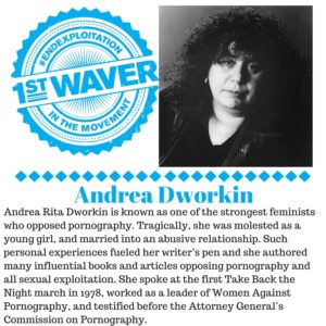 Andrea Dworkin first waver explanation