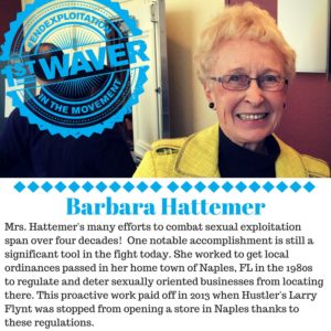 Barbara Hattemer first waver explanation