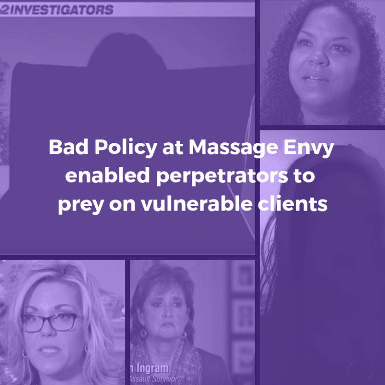 Sexual Assault Lawsuits Against Massage Envy