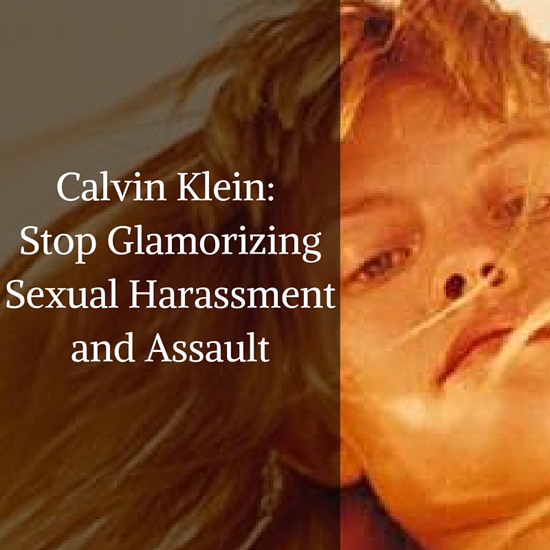 Calvin Klein is Standing by its Ad Depicting Sexual Harassment