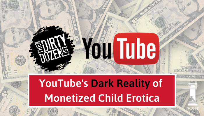 Google Allegedly Monetizing the Eroticization of Children on YouTube