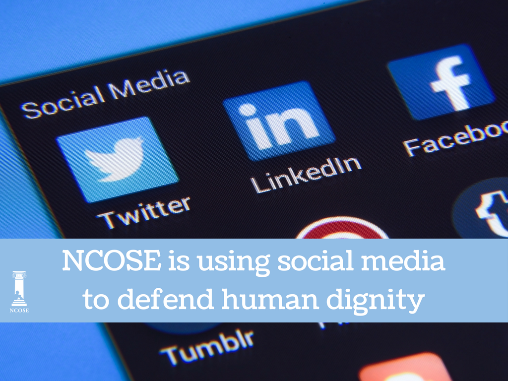 Using Social Media to Defend Human Dignity