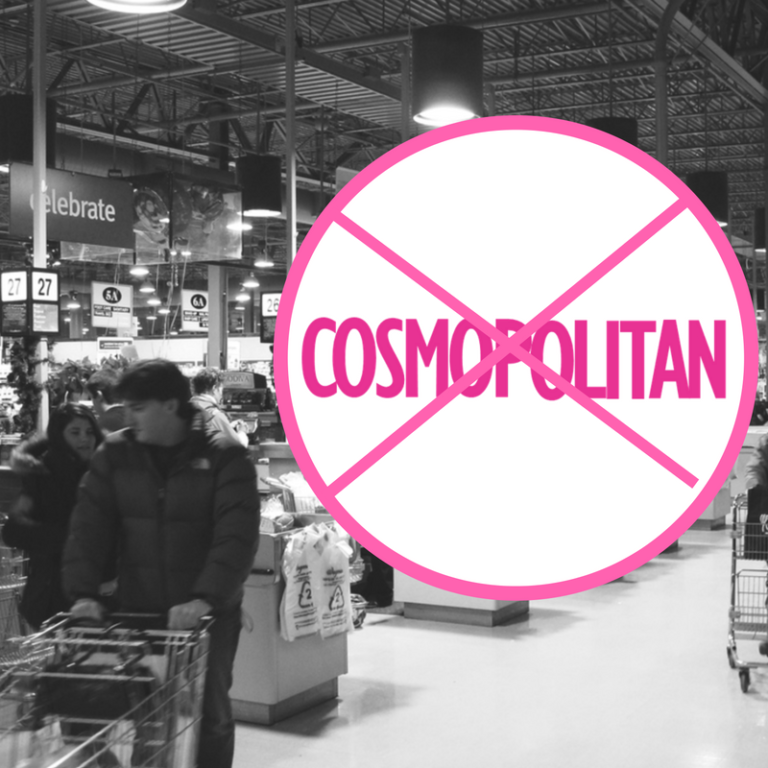 This Supermarket Now Has a Cosmo-Free Checkout
