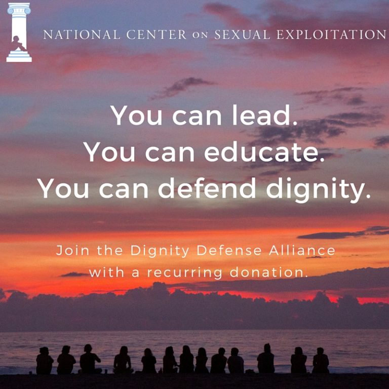 The Dignity Defense Alliance: How to Make a Difference Every Month