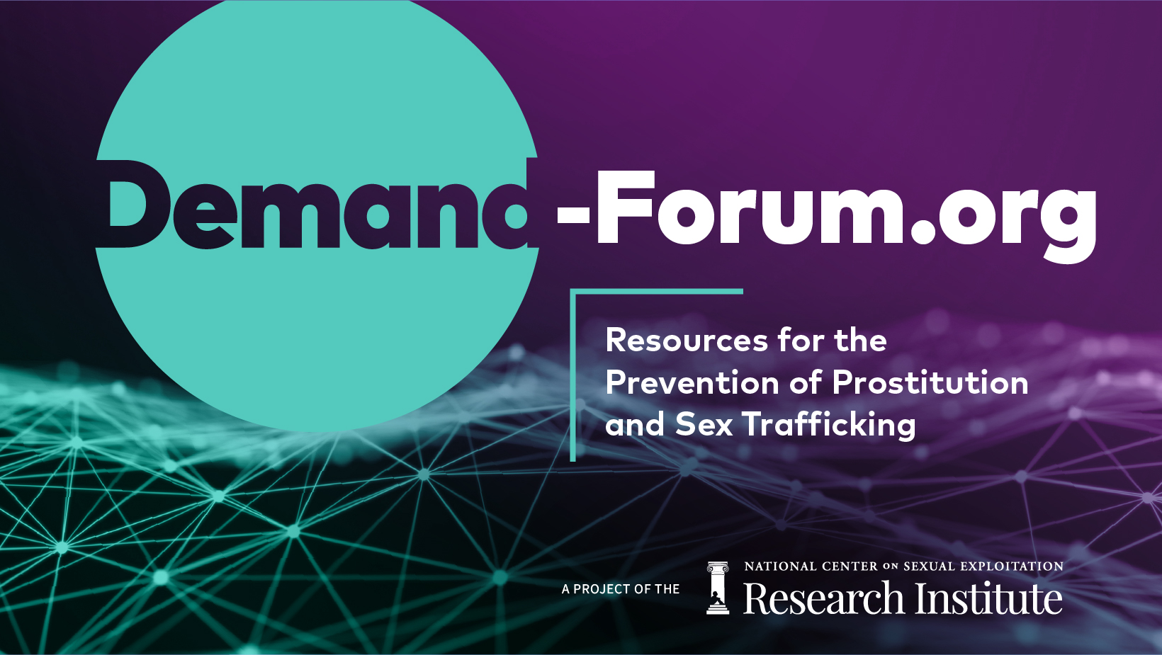 NCOSE Research Institute graphic for Demand Forum