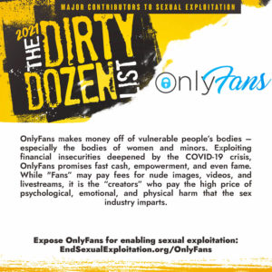 Dirty Dozen List - OnlyFans