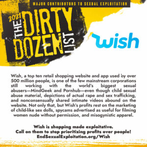Dirty Dozen List - Wish