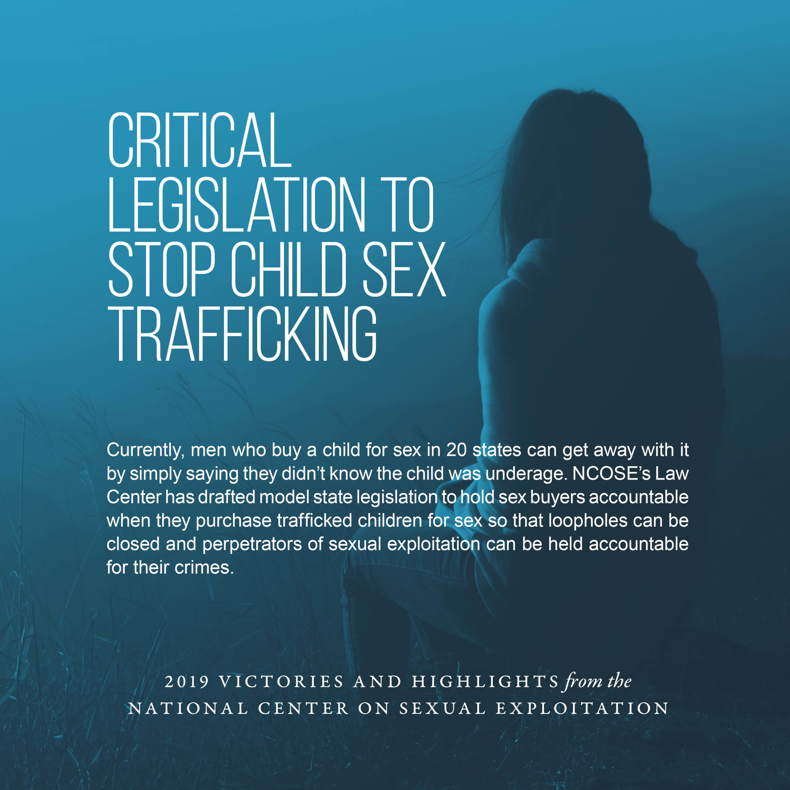 Fighting "Mistake of Age" Defenses That Put Children at Risk (Info on the fight to end sexual exploitation)