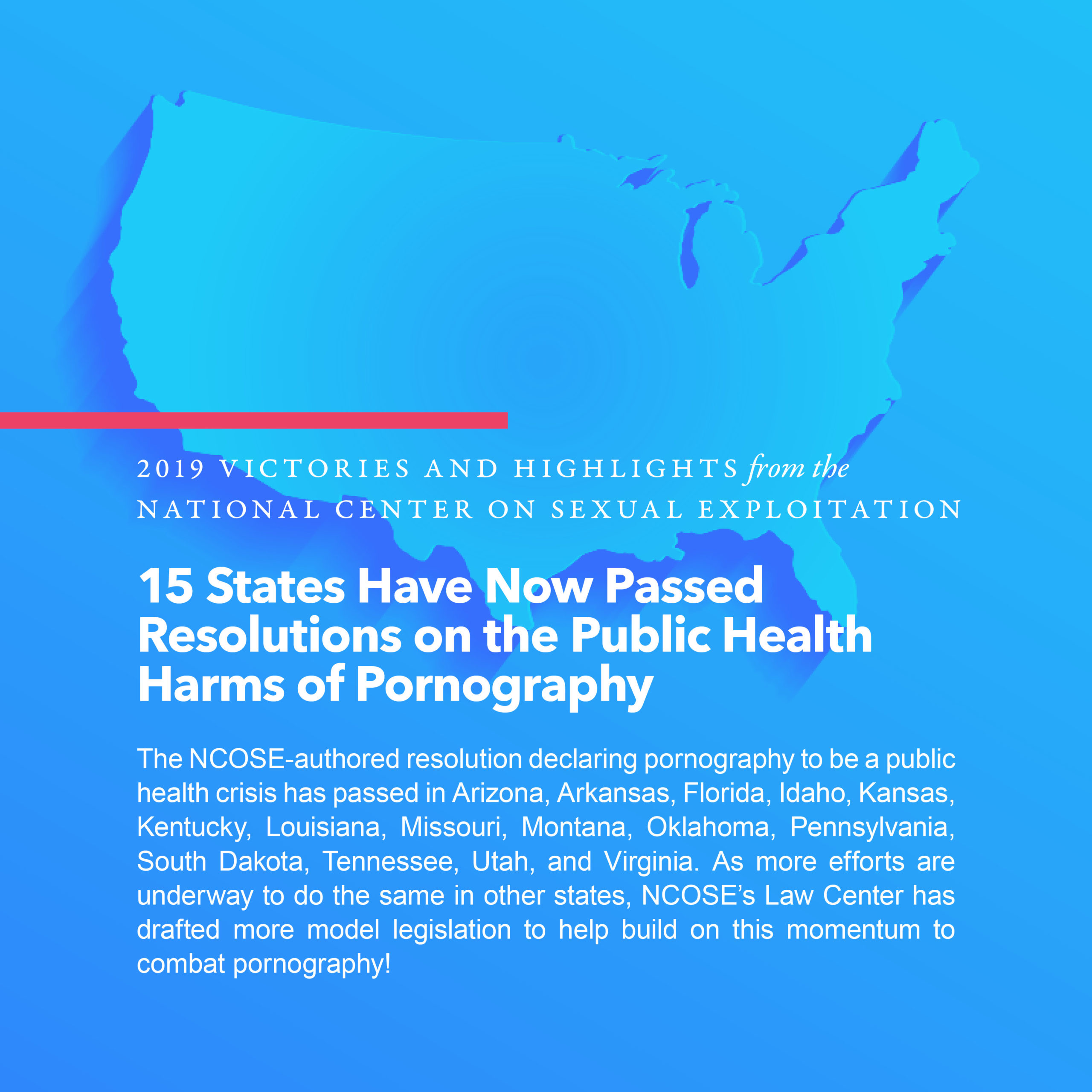Info on states declaring pornography to be a public health crisis (Info on the fight to end sexual exploitation)
