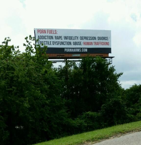 Press Release: Billboard to Expose Harms of Pornography Goes Up in Alabama