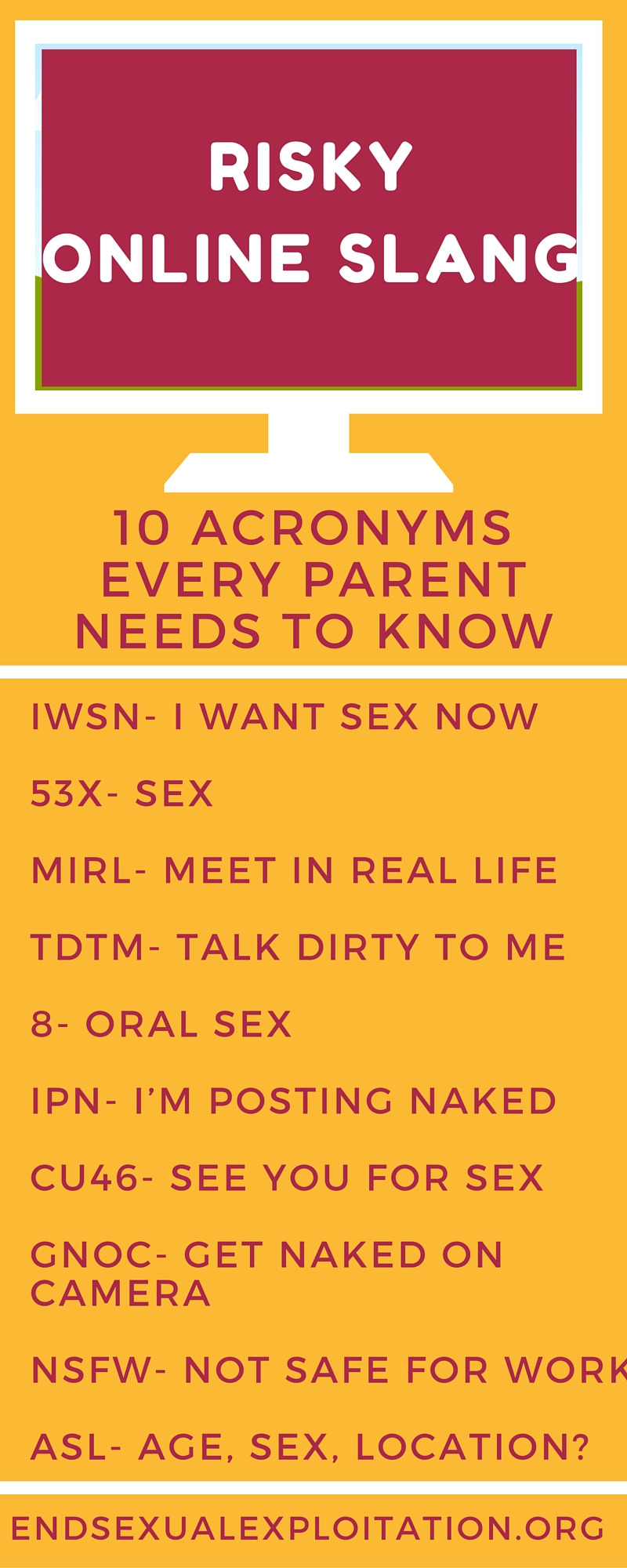 Acronym For Sex