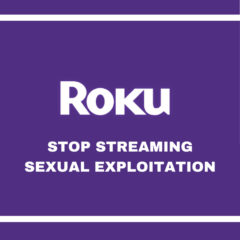 You Can Tell Roku to Stop Streaming Sexual Exploitation