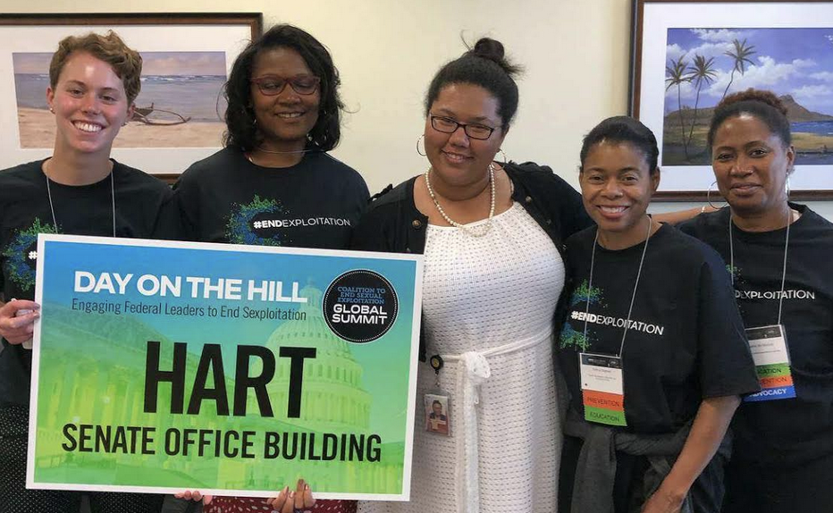 CESE Global Summit attendees in US Senator Brian Schatz's office in the Hart Senate Office Building during the 2019 Day on the HillCESE Summit 'Day on the Hill' attendees with Alexandria Ocasio-CortezCESE Summit '2019 Day on the Hill' participants with the US Capitol in the background