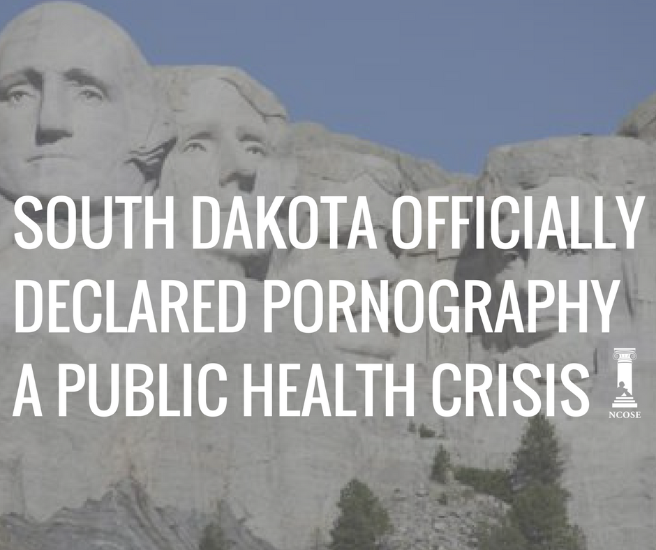 South Dakota Unanimously Declared Pornography a Public Health Crisis