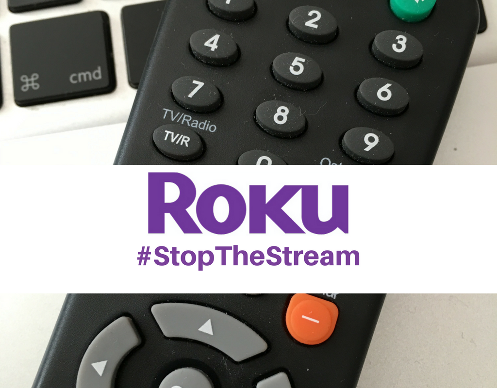 A screenshot from a Roku ad promoting 'family-friendly' entertainment.Porn companies openly promote their Roku private channels.
