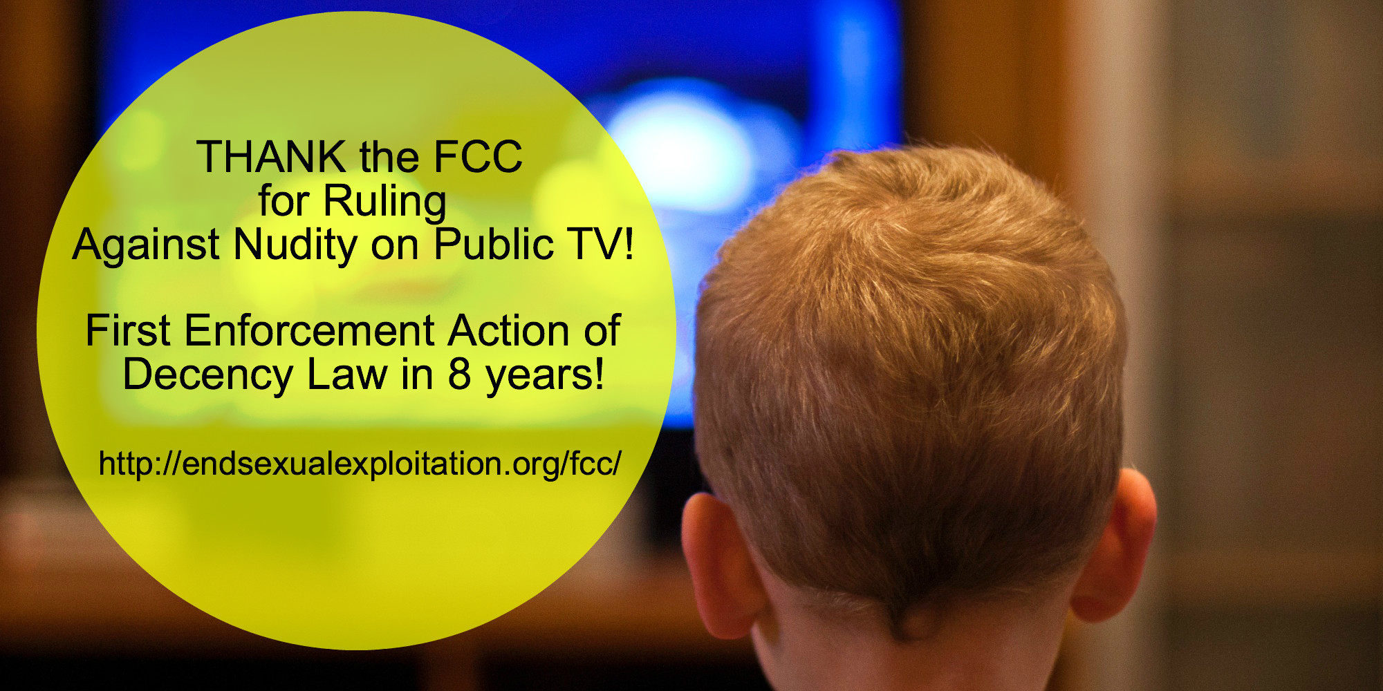 Thank the FCC for enforcing broadcast decency standards after eight year hiatus