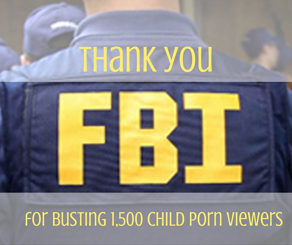 Thank the FBI for Busting 1