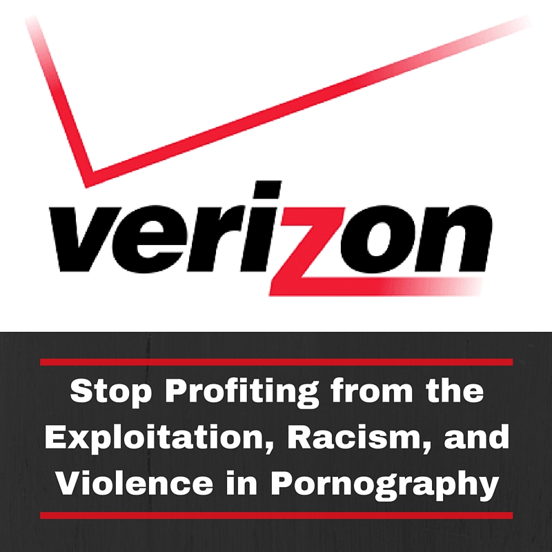 Letter to Verizon Executives: Stop Facilitating Exploitation