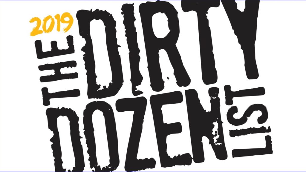 Dirty Dozen List 2019