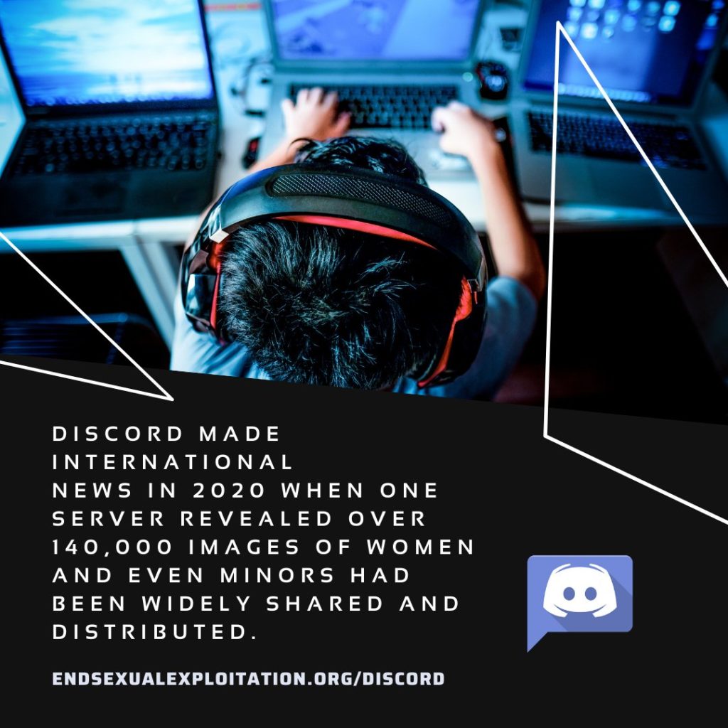 Discord hosted over 140k images of women and children