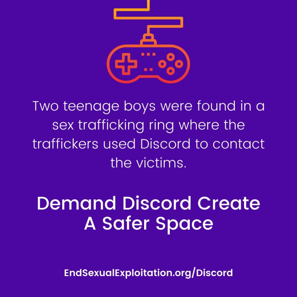 2 Teenage Boys Trafficked on Discord