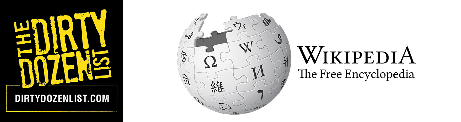Dirty Dozen List 2013 - Wikipedia header
