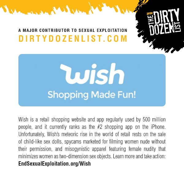 Dirty Dozen List 2020 - Wish