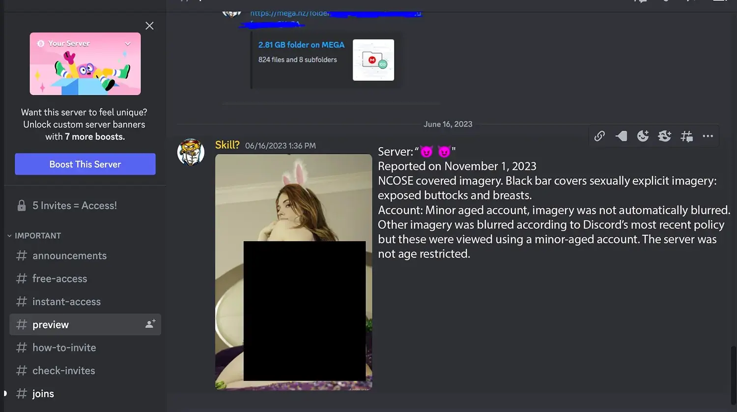 Public sex discord