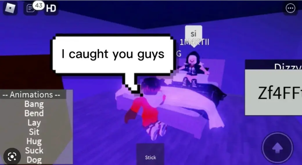 Roblox teen gamers engage in sexual behavior in platform's 'red